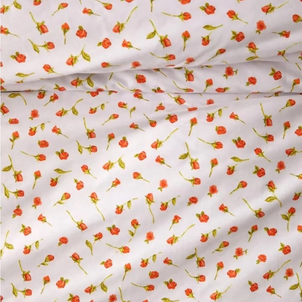 NWT Urban Outfitters Rosebud Duvet Set Full/Queen Duvet + Pillowcases